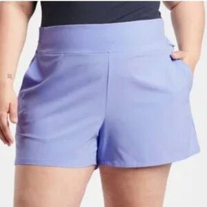Size 24 ATHLETA - Brooklyn Short Periwinkle NEW 3X